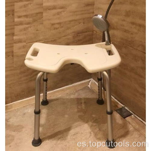 Silla antideslizante sin herramientas de baño médico para personas mayores